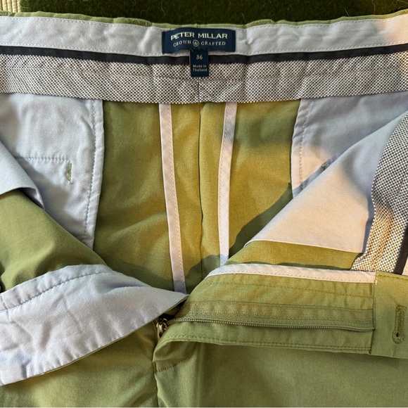 Peter Millar Shirts - Crown Crafted - Size 36 - Green - Picture 4 of 4